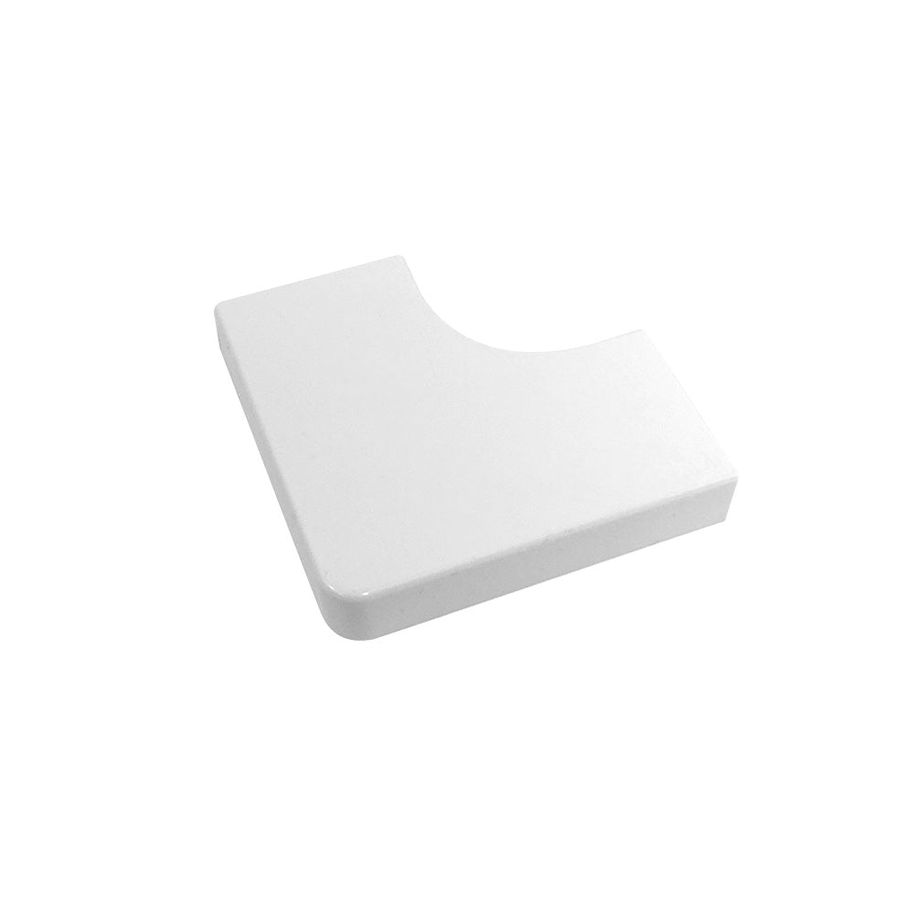 Right Angle for 38mm x 11mm Raceway - White – Generic