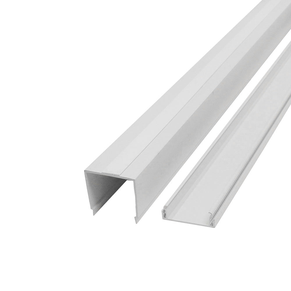 6ft Raceway with Adhesive Tape - 2 inch x 2 inch - White – Generic (photo 2)