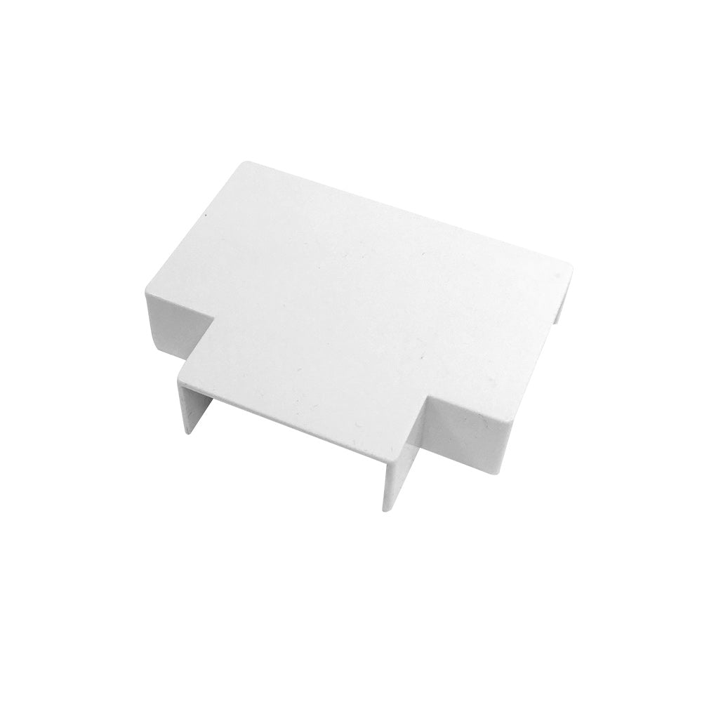 Tee for 50mm x 20mm Raceway - White – Generic – Raceway Accessories