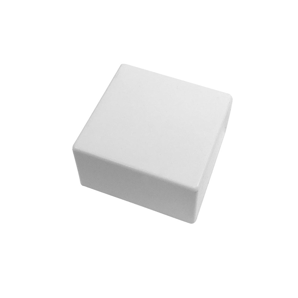 End Cap for 50mm x 50mm Raceway - White – Generic – Raceway Accessories