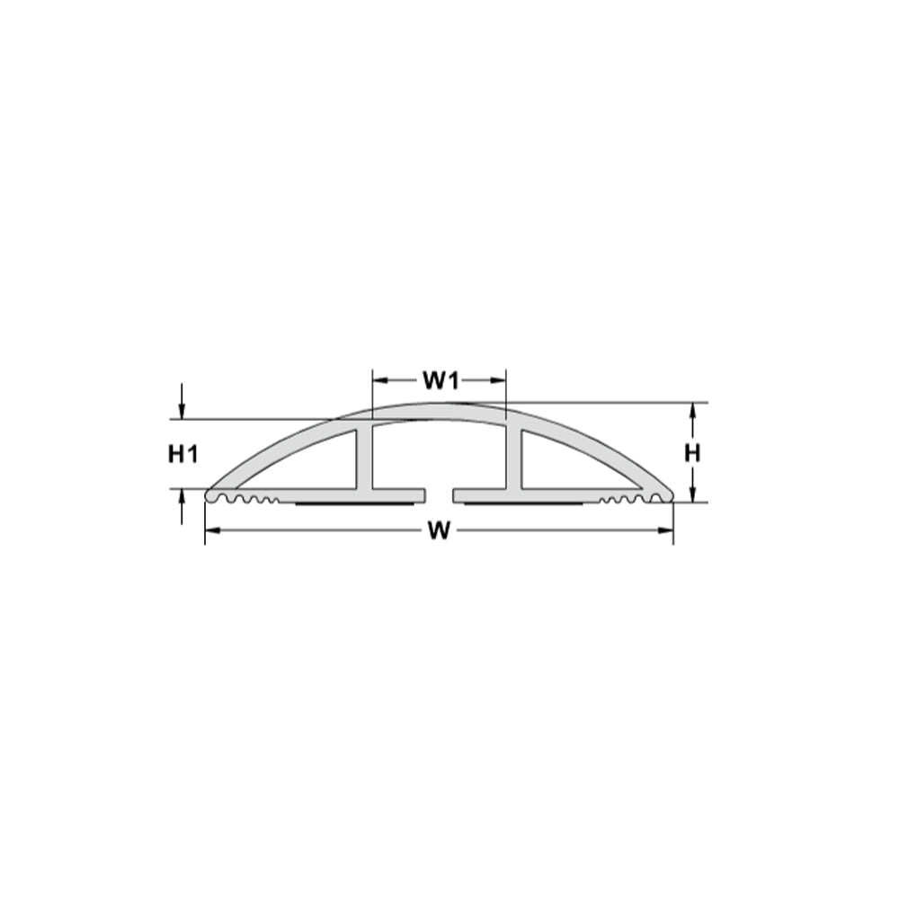 Floor Track Cord Cover with Adhesive Tape – Generic – Floor Track/Ramp (photo 3)