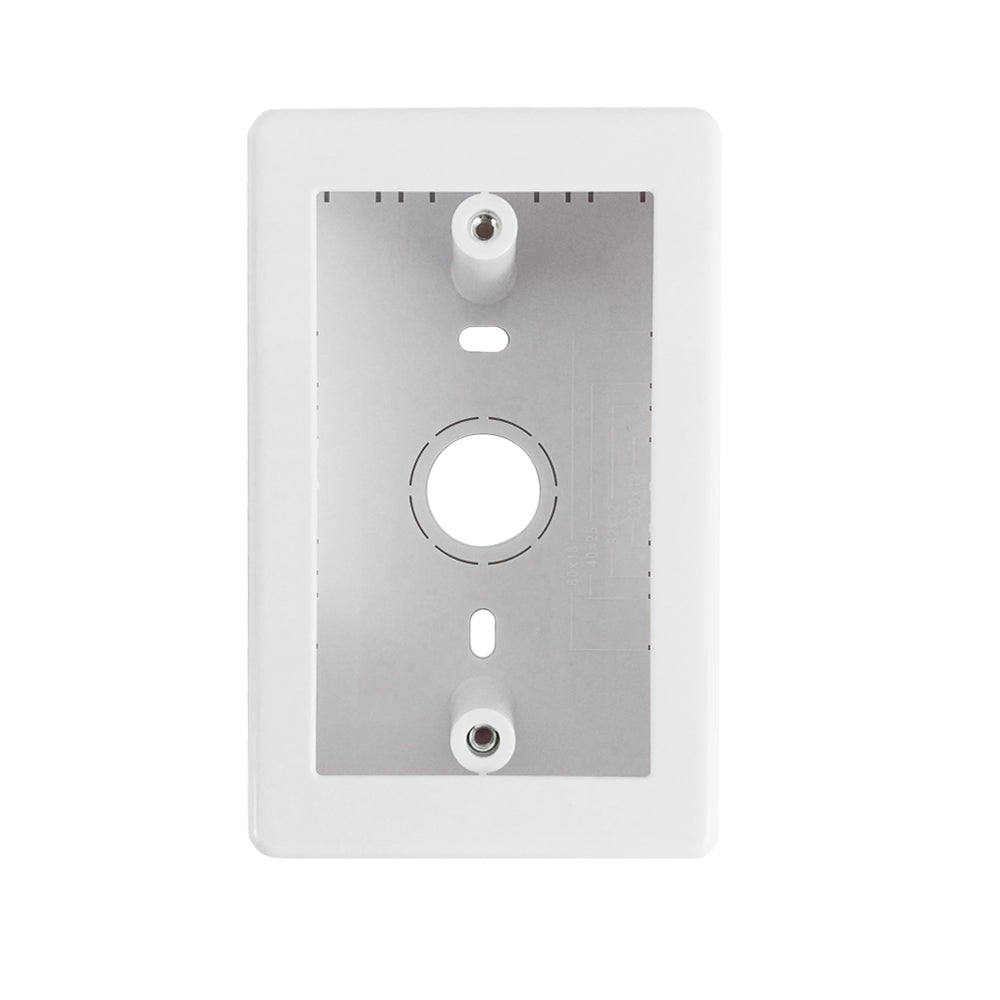 Raceway Single Gang Box - White – Generic