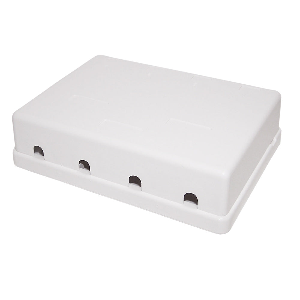 Surface Box 4 Port White – Generic – Surface Boxes (photo 2)
