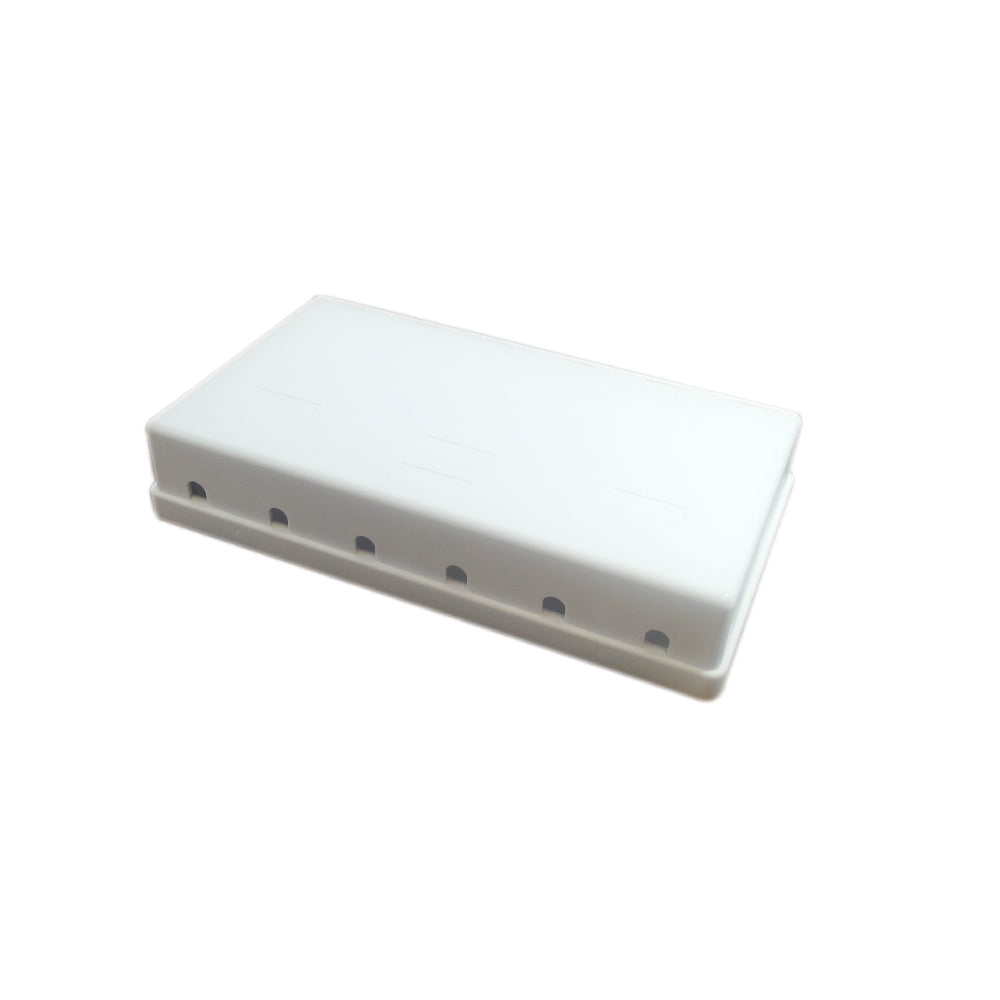Surface Box 6 Port White – Generic – Surface Boxes (photo 2)
