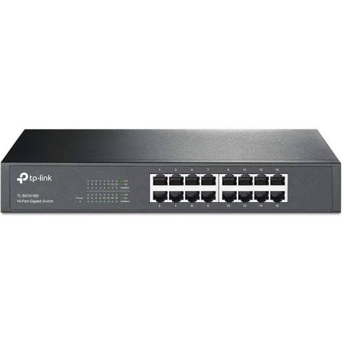(Certified Refurb) TP-Link SG1016/SG1016D 16-Port Gigabit Desktop/Rackmount Switch – Refurbished