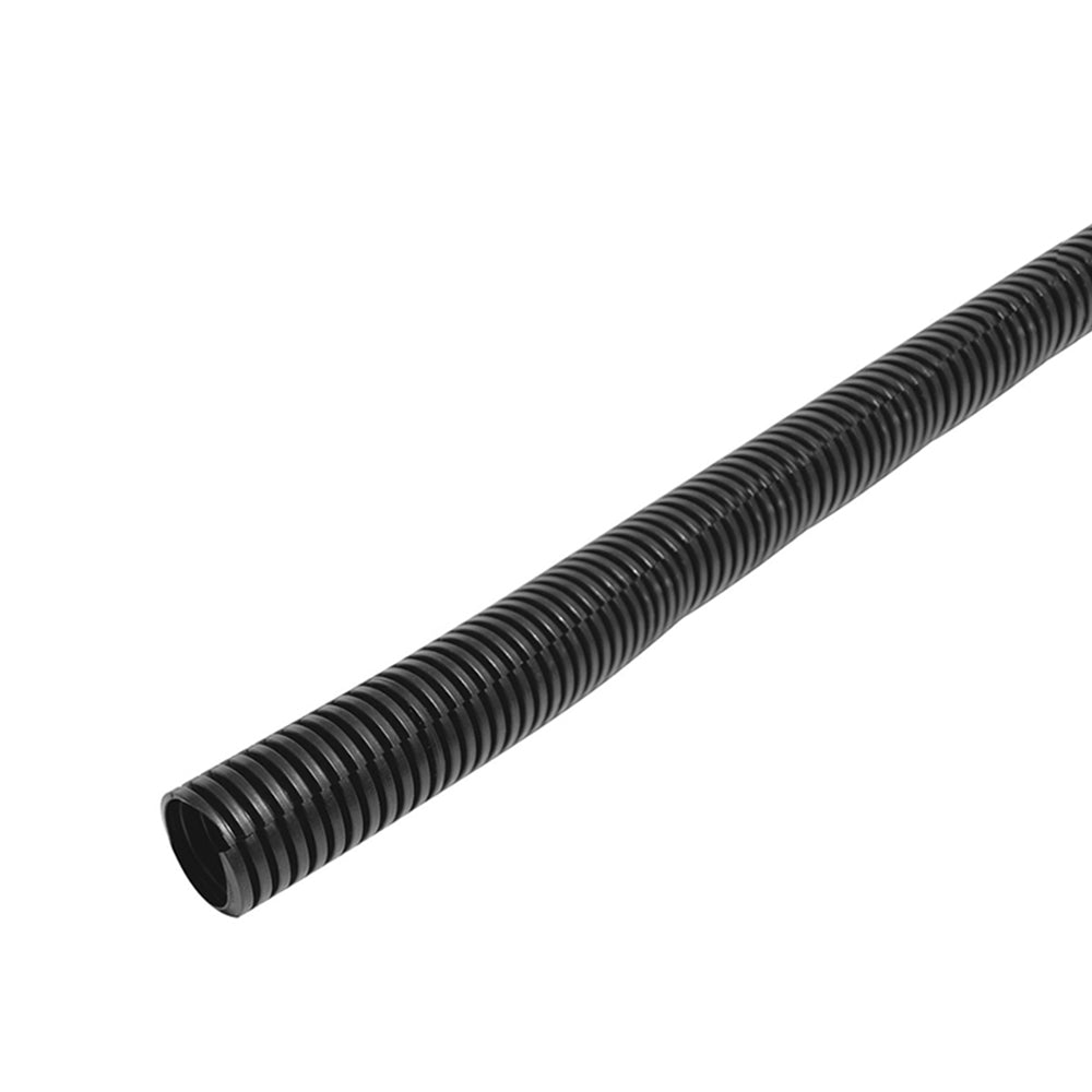 1100ft 1/2 inch Corrugated Black Split Loom – Generic