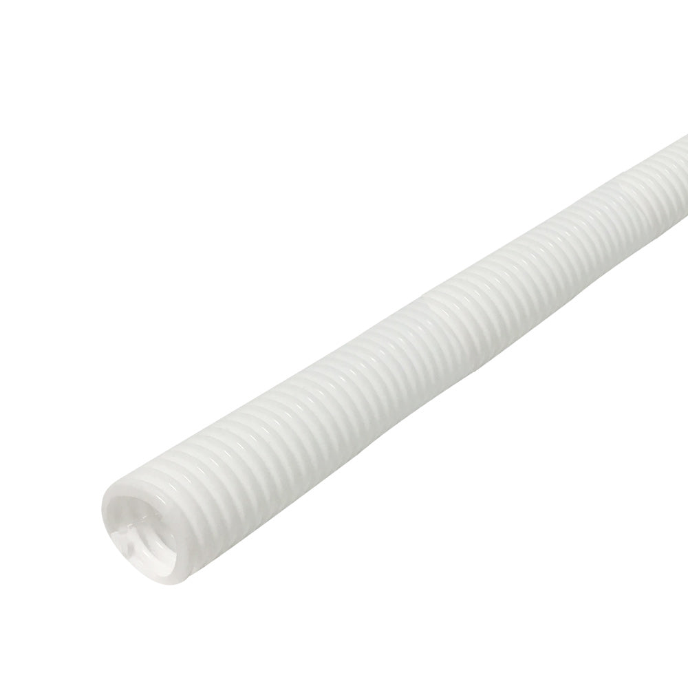 550ft 3/4 inch Corrugated White Split Loom – Generic