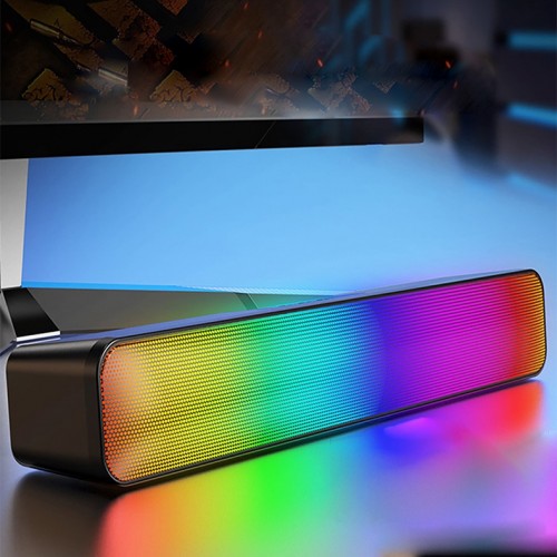E3562 Wireless Soundbar with Stereo Sound and RGB Backlight – Generic – Bluetooth Speaker