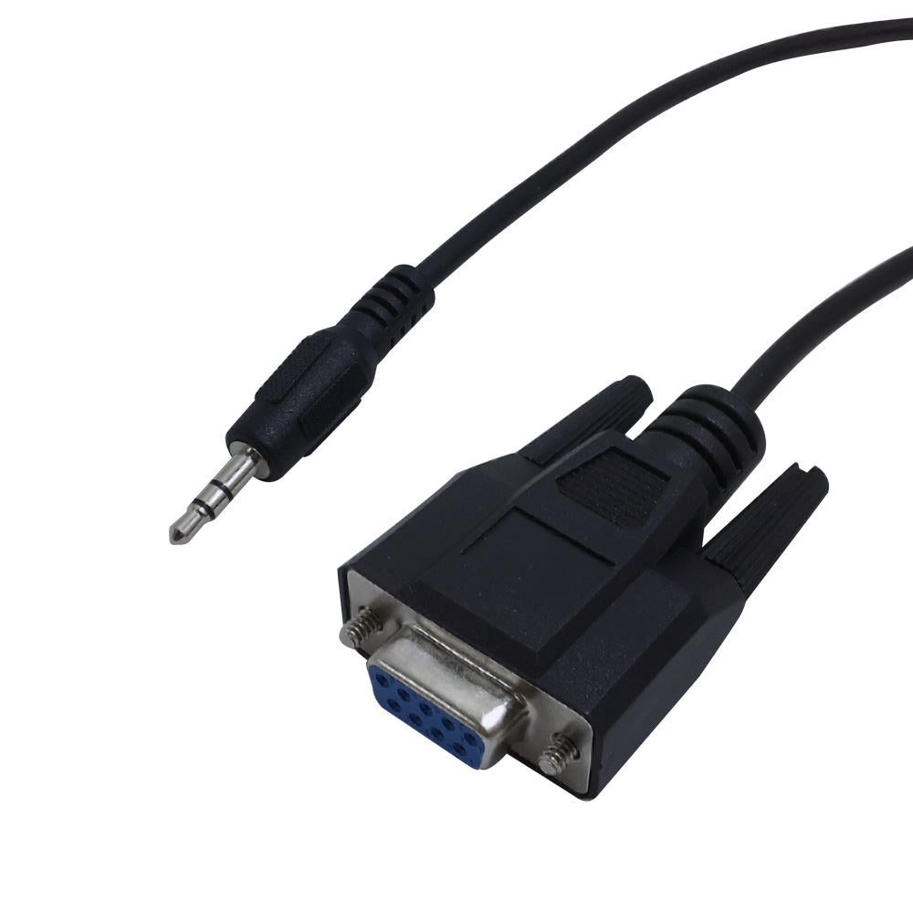 DB9 Female to 3.5mm Stereo Serial Adapter Cable – Generic