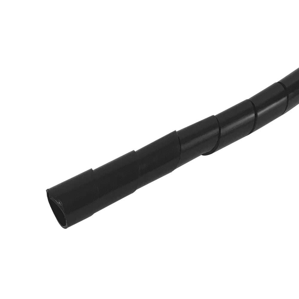 100ft 1/2 inch Spiral Wrap - Black UV Polyethylene – Generic