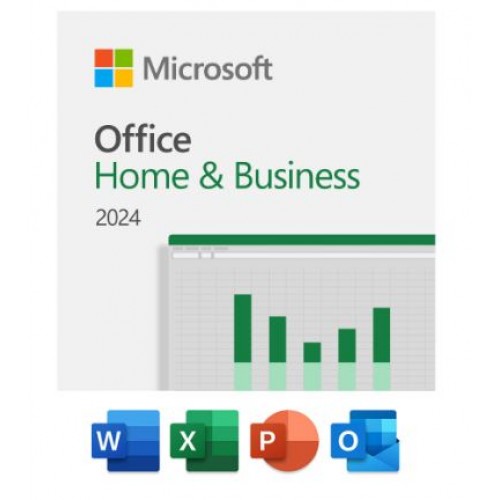 Microsoft Office Home & Business 2024 (1-User License) EP2-06638 Retail Box – Application
