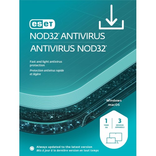 ESET NOD32 Antivirus V11 1-device/3-years retail package PKC new – Anti-Virus & Security