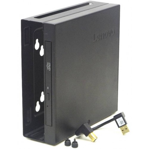 LENOVO ThinkCentre Tiny VESA Mount 01EF666 + Slim USB CD DVD burner 01EF648, pulled – Refurbished – PC Off-Lease Tiny (photo 2)