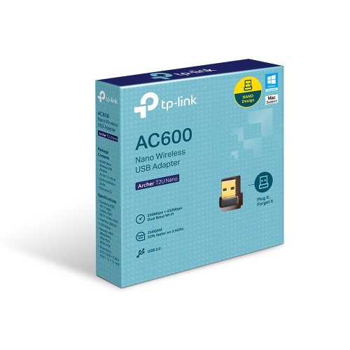 TP-Link Archer T2U Nano AC600 dual-band USB Wireless Adapter – USB Adapters