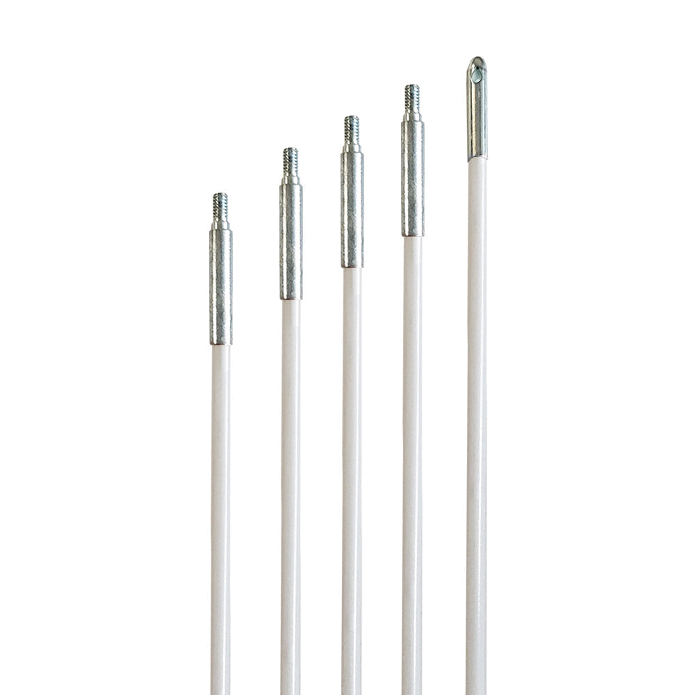 6ft Cable Pulling Rod Kit - 5/32" - Glow-in-the-Dark – Generic – Cable and Wire Pulling Tools