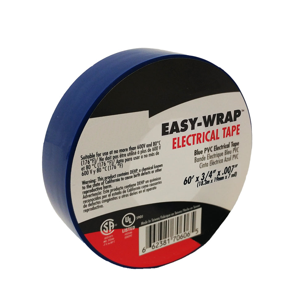 Electrical Tape 7mil 3/4 Wide 60ft Roll – Generic (photo 2)