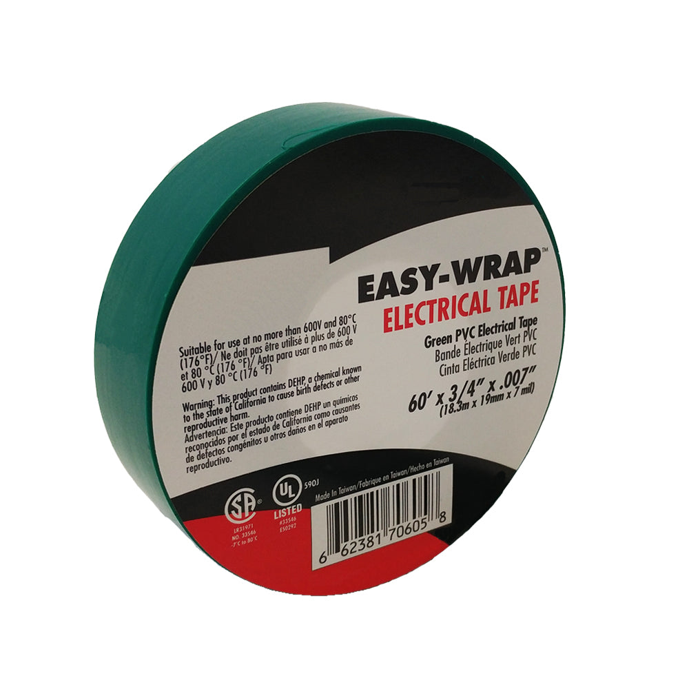 Electrical Tape 7mil 3/4 Wide 60ft Roll – Generic (photo 4)