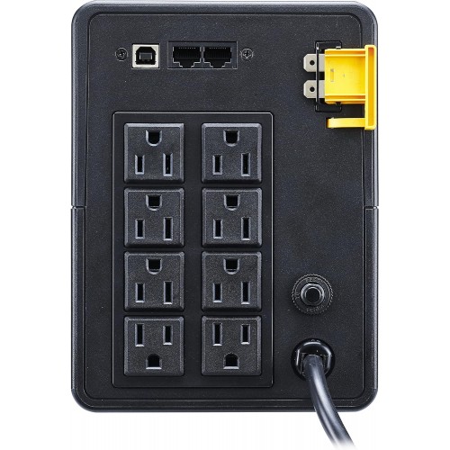 APC Back UPS 1200VA/650W 8-Outlet USB-A USB-C Port Tower New (photo 2)