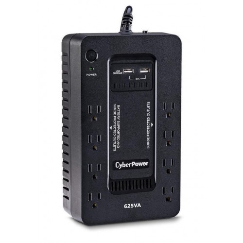 CyberPower ST625U 625VA/360W 8--Outlets Compact UPS (New) – Cyber Power