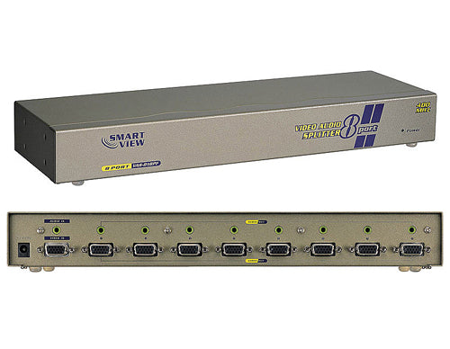 8-Port VGA Video Splitter with 3.5mm Audio - 2048x1536 – Generic – Video Boxes