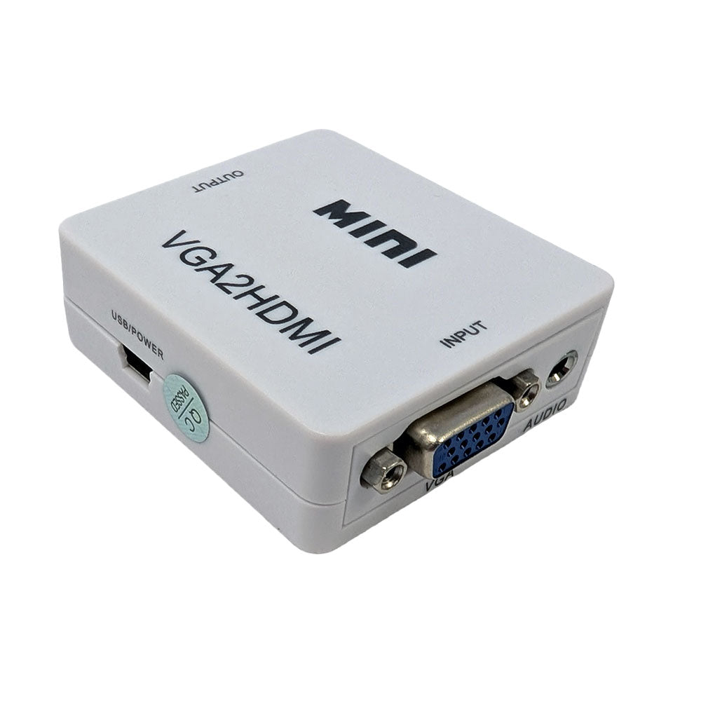 VGA and Audio to HDMI - Analog to Digital Converter - 1080p 60Hz – Generic