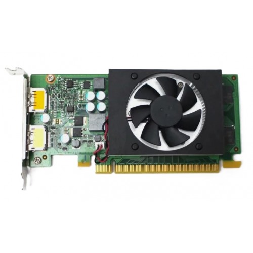 (Pulled) nVidia GT730 2GB GDDR5 PCI-E video card, Low Profile, 2*DP , 30 days Warranty – AMD – Used
