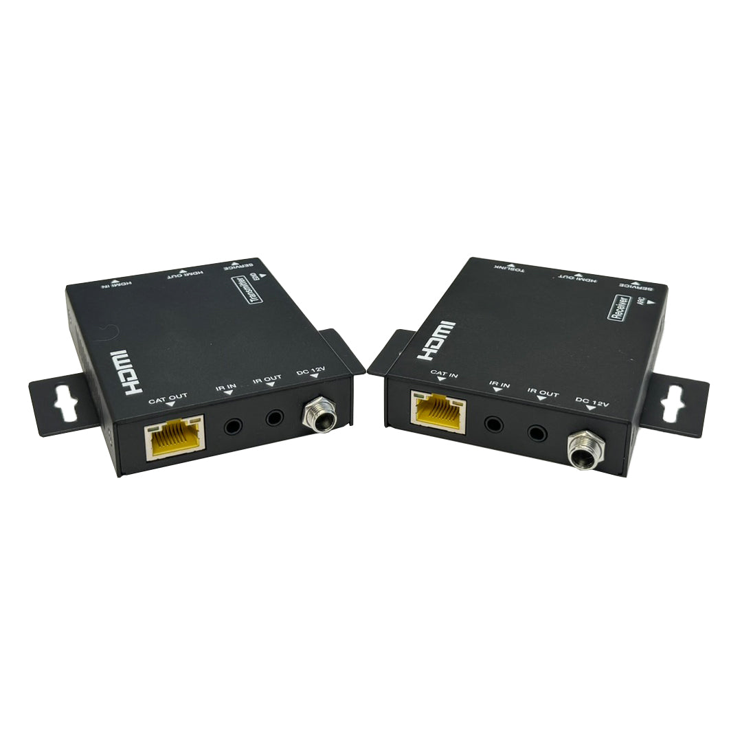 HDMI Extender, 70m 4K@60Hz 4:4:4 w/ HDMI Loop out, IR, ARC and Audio Extraction – Generic – Video Boxes