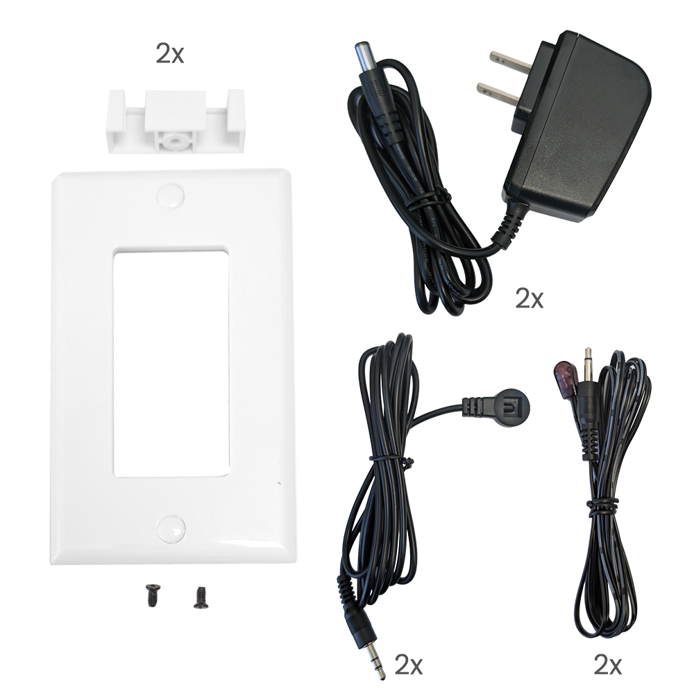 HDMI Wall Plate Extender Over CAT5E/CAT6 UTP Cable 50M - IR - 1080p – Generic – Video Boxes (photo 4)