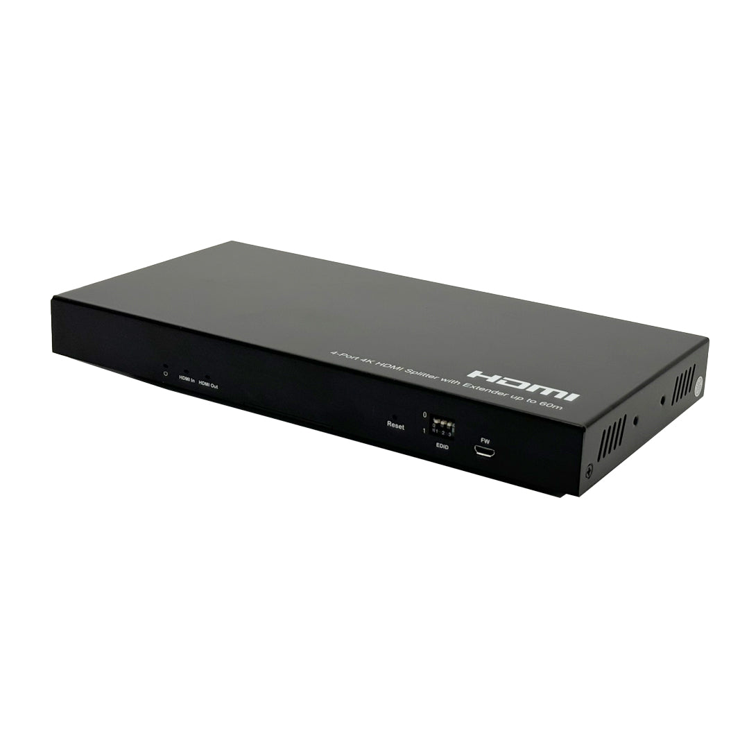 1x4 HDMI Splitter Extender - 60m (4K 60Hz 4:4:4) with Loop out & Receivers – Generic – Video Boxes (photo 2)