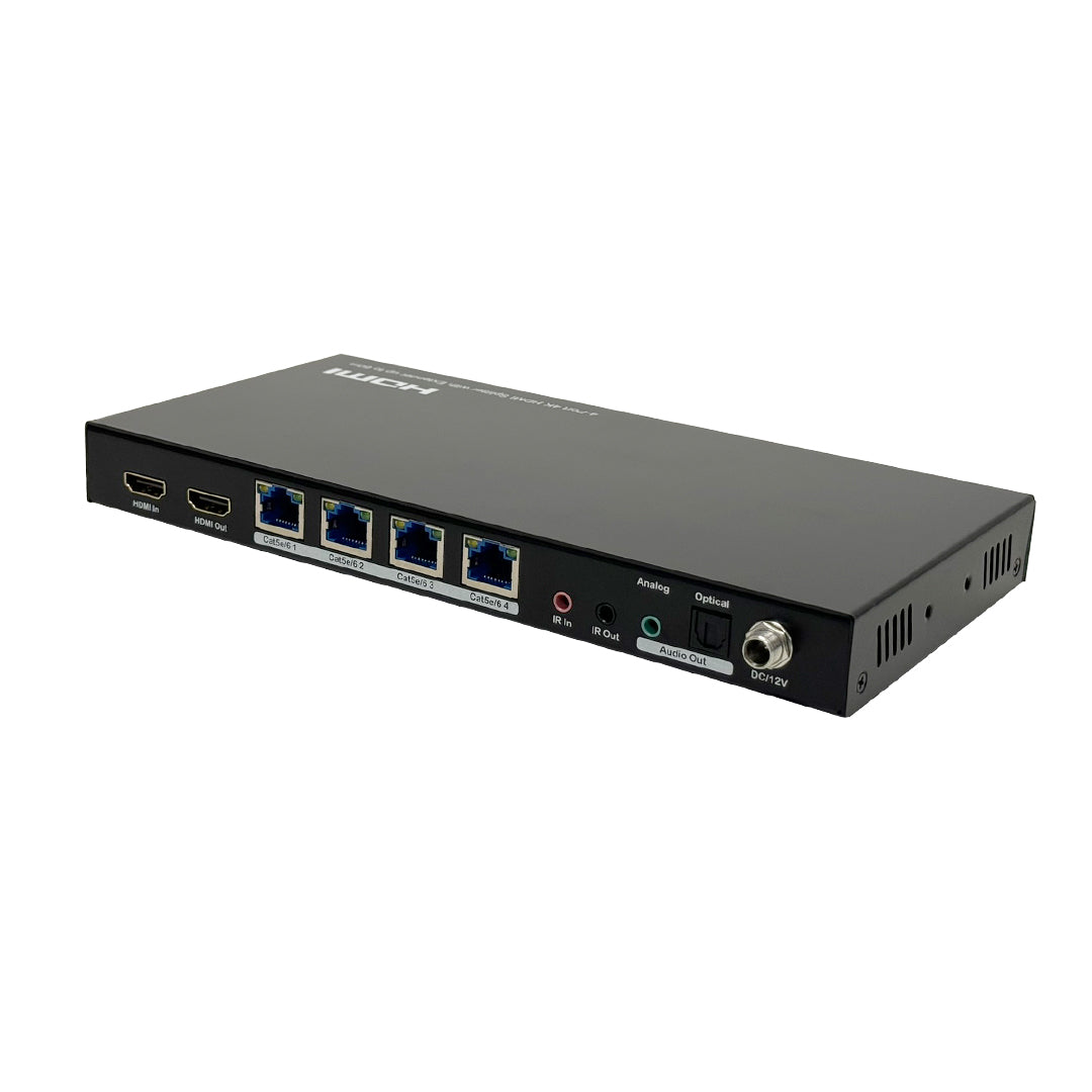 1x4 HDMI Splitter Extender - 60m (4K 60Hz 4:4:4) with Loop out & Receivers – Generic – Video Boxes (photo 3)