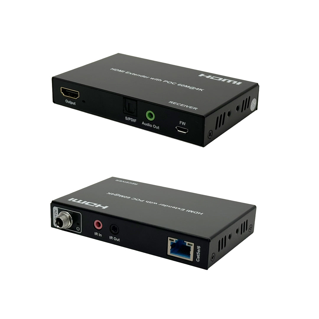 1x8 HDMI Splitter Extender - 60m (4K 60Hz 4:4:4) with Loop out & Receivers – Generic – Video Boxes (photo 5)