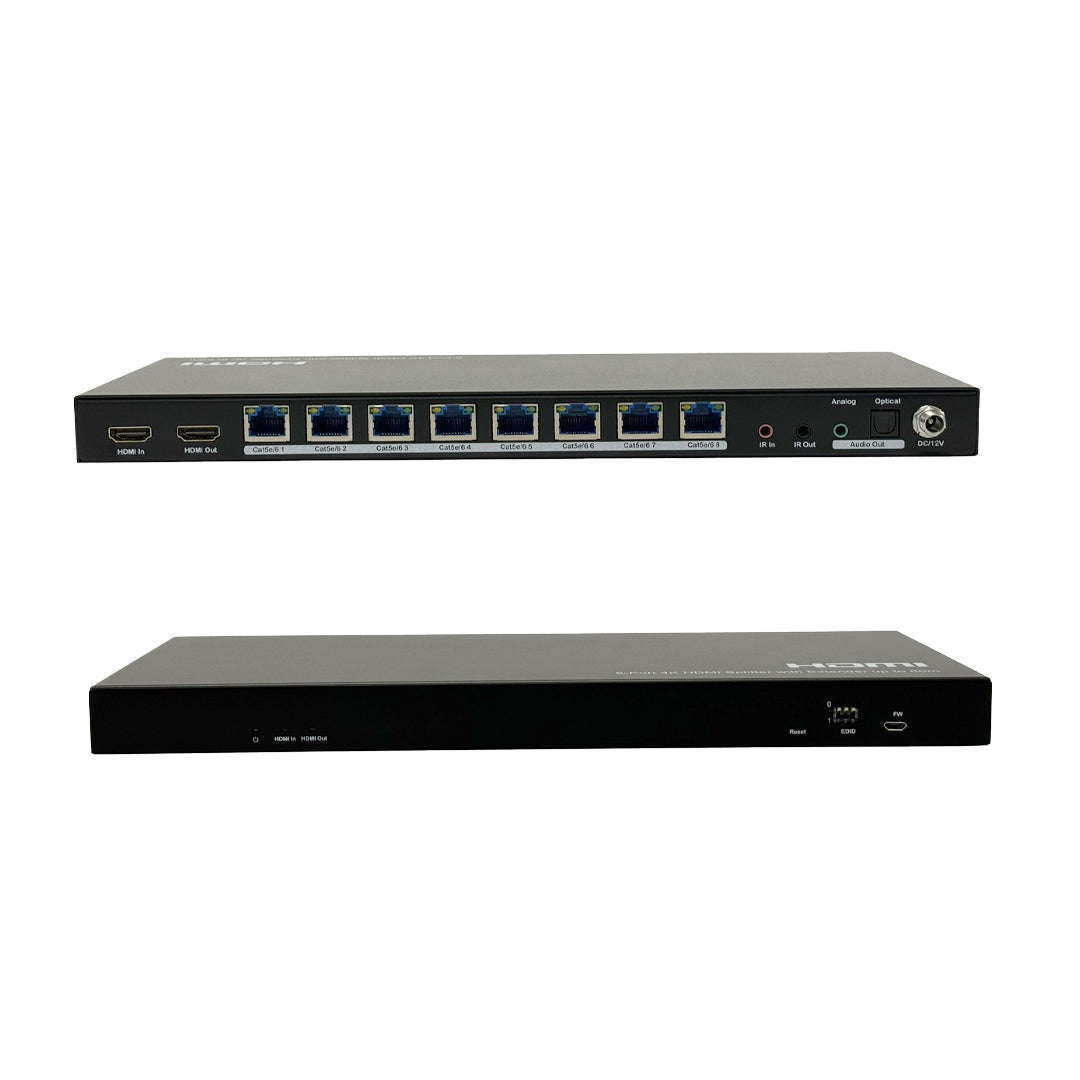 1x8 HDMI Splitter Extender - 60m (4K 60Hz 4:4:4) with Loop out & Receivers – Generic – Video Boxes (photo 4)