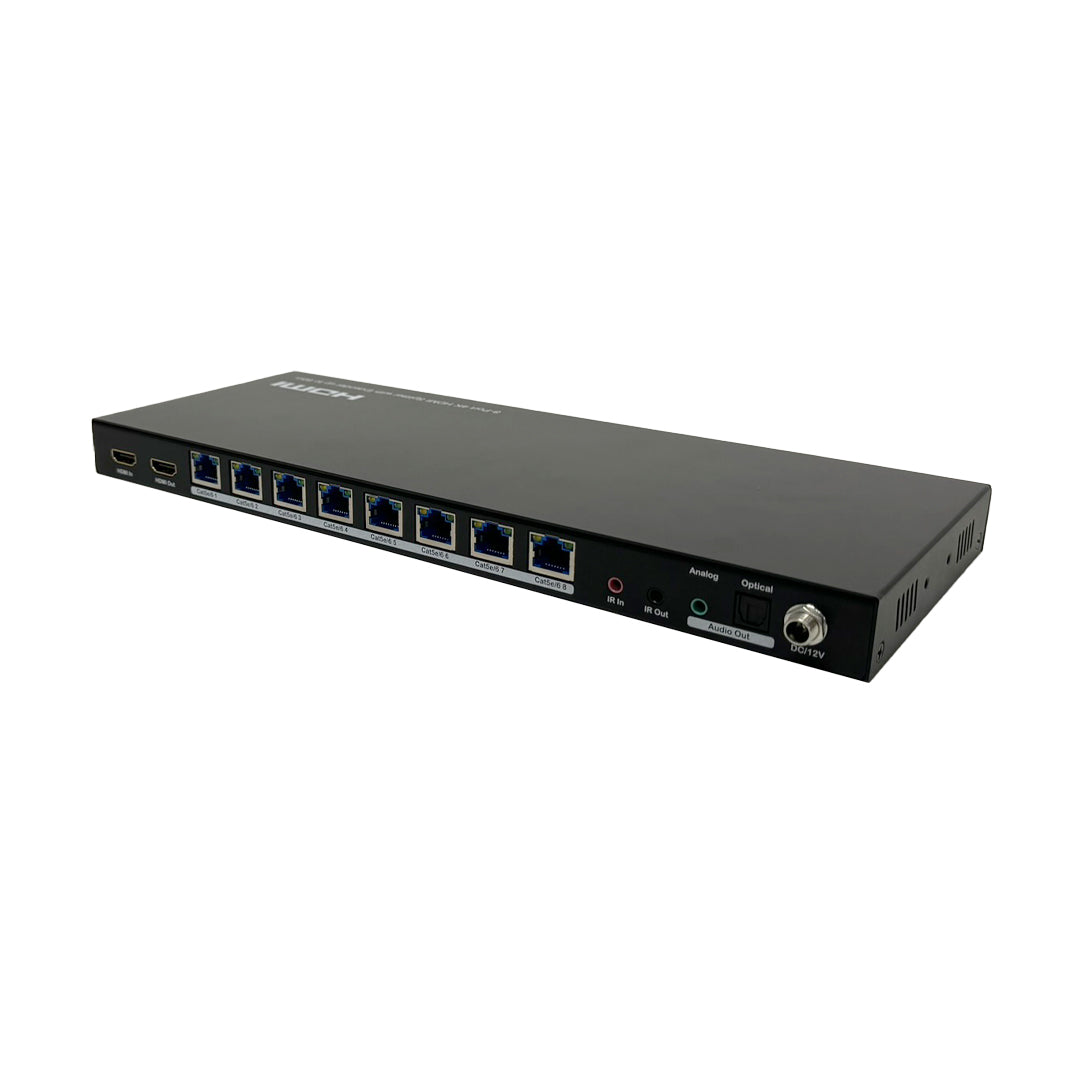1x8 HDMI Splitter Extender - 60m (4K 60Hz 4:4:4) with Loop out & Receivers – Generic – Video Boxes (photo 3)
