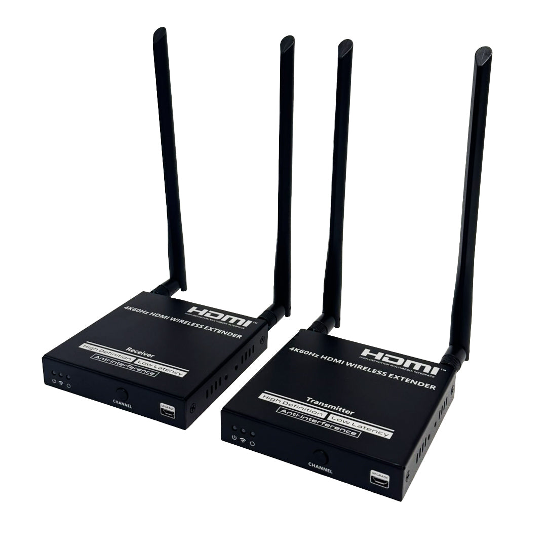 HDMI 2.0 4K@60Hz 4:2:0 HDCP2.2 Wireless Extender - 50m – Generic – Video Boxes