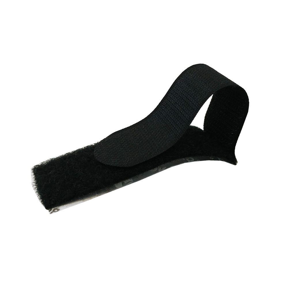 3 inch Rip-Tie EconoCatch Adhesive Back Wrap - Black - Pack of 20 – Generic – Hook-and-Loop Wraps & Fasteners