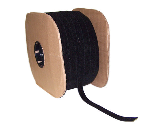 600ft 3/4 inch Rip-Tie WrapStrap - Black – Generic