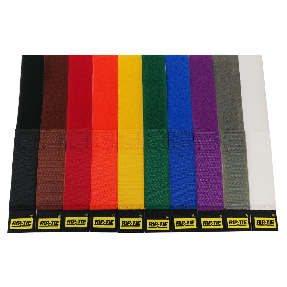 Rip-Tie CableWrap Strap - Pack of 10 – Generic – Hook-and-Loop Wraps & Fasteners (photo 2)