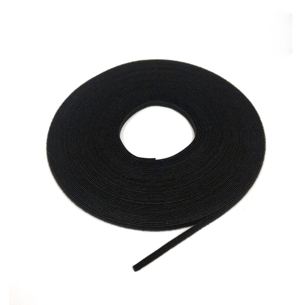 75ft 1/4 inch Rip-Tie RipWrap Black - 1 Roll – Generic – Hook-and-Loop Wraps & Fasteners