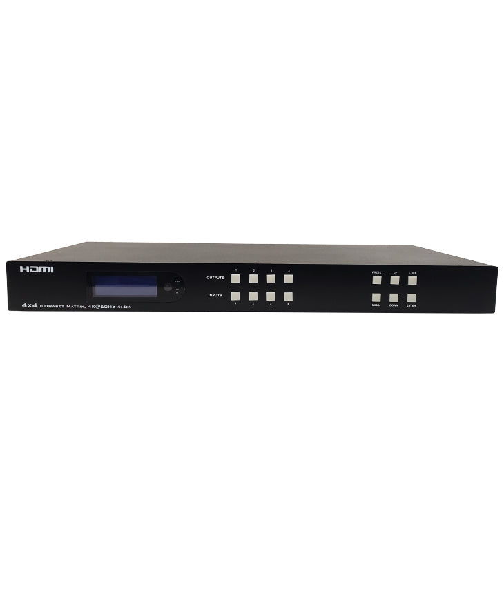 4x4 HDBaseT HDMI Matrix CAT5E/6 35m (4K*2K @60Hz 4:4:4) with 4 Receivers – Generic – Video Boxes (photo 2)