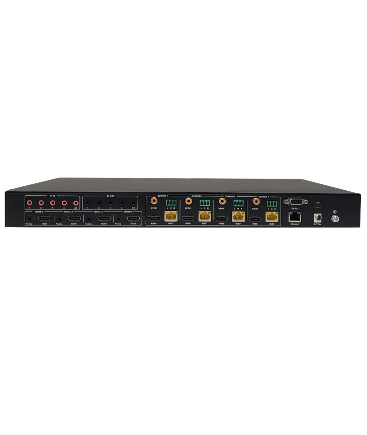 4x4 HDBaseT HDMI Matrix CAT5E/6 35m (4K*2K @60Hz 4:4:4) with 4 Receivers – Generic – Video Boxes (photo 3)