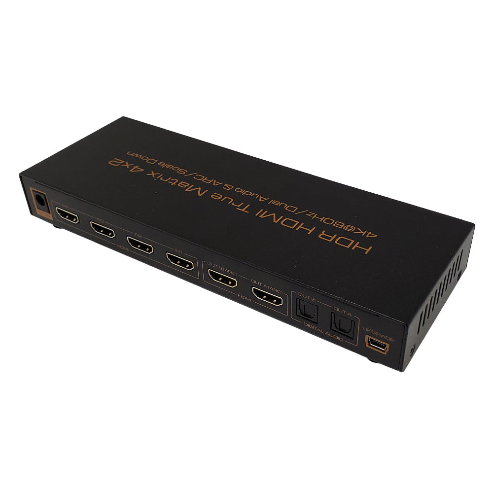 4x2 HDMI 4K Matrix - 4K*2K@60Hz - HDMI 2.0v - YUV 4:4:4 - IR Control – Generic – Video Boxes (photo 2)
