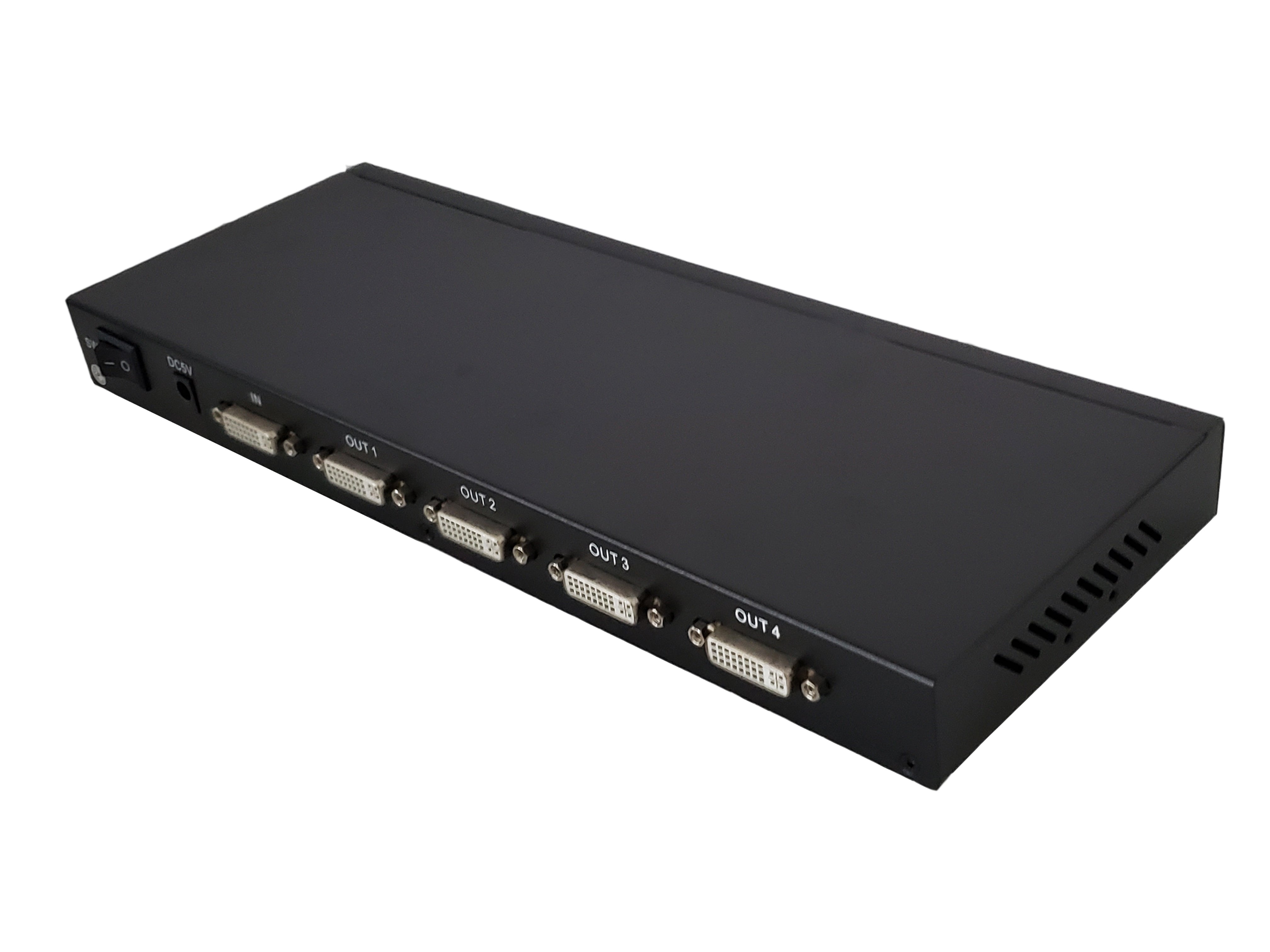 4-Port DVI Video Splitter - 4096 x 2160 @ 30Hz – Generic – Video Boxes (photo 2)