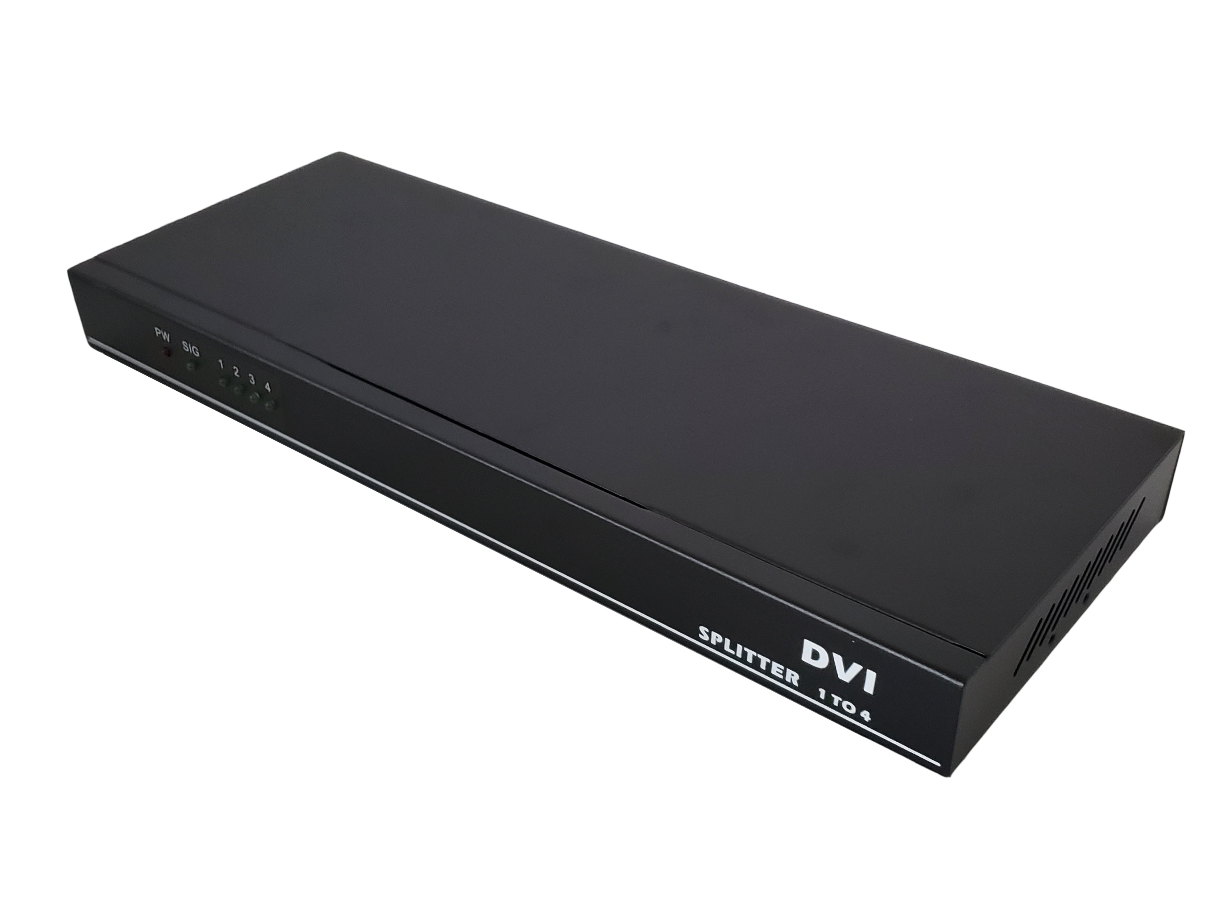 4-Port DVI Video Splitter - 4096 x 2160 @ 30Hz – Generic