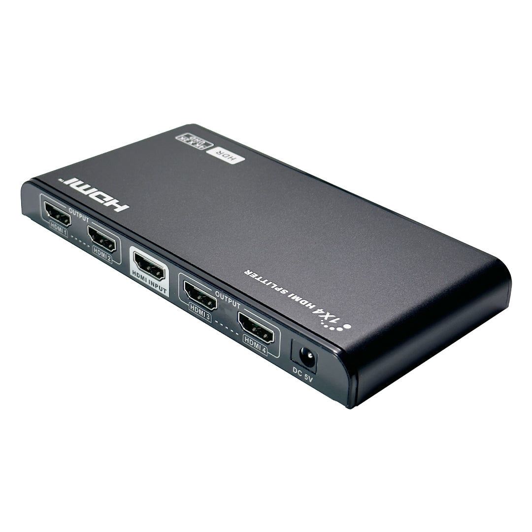 1x4 HDMI Splitter, 4Kx2K@60Hz, EDID, HDCP 2.2, YUV 4:4:4 – Generic