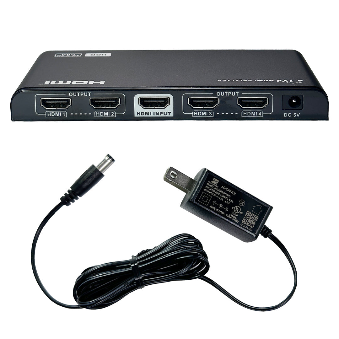 1x4 HDMI Splitter, 4Kx2K@60Hz, EDID, HDCP 2.2, YUV 4:4:4 – Generic – Video Boxes (photo 2)