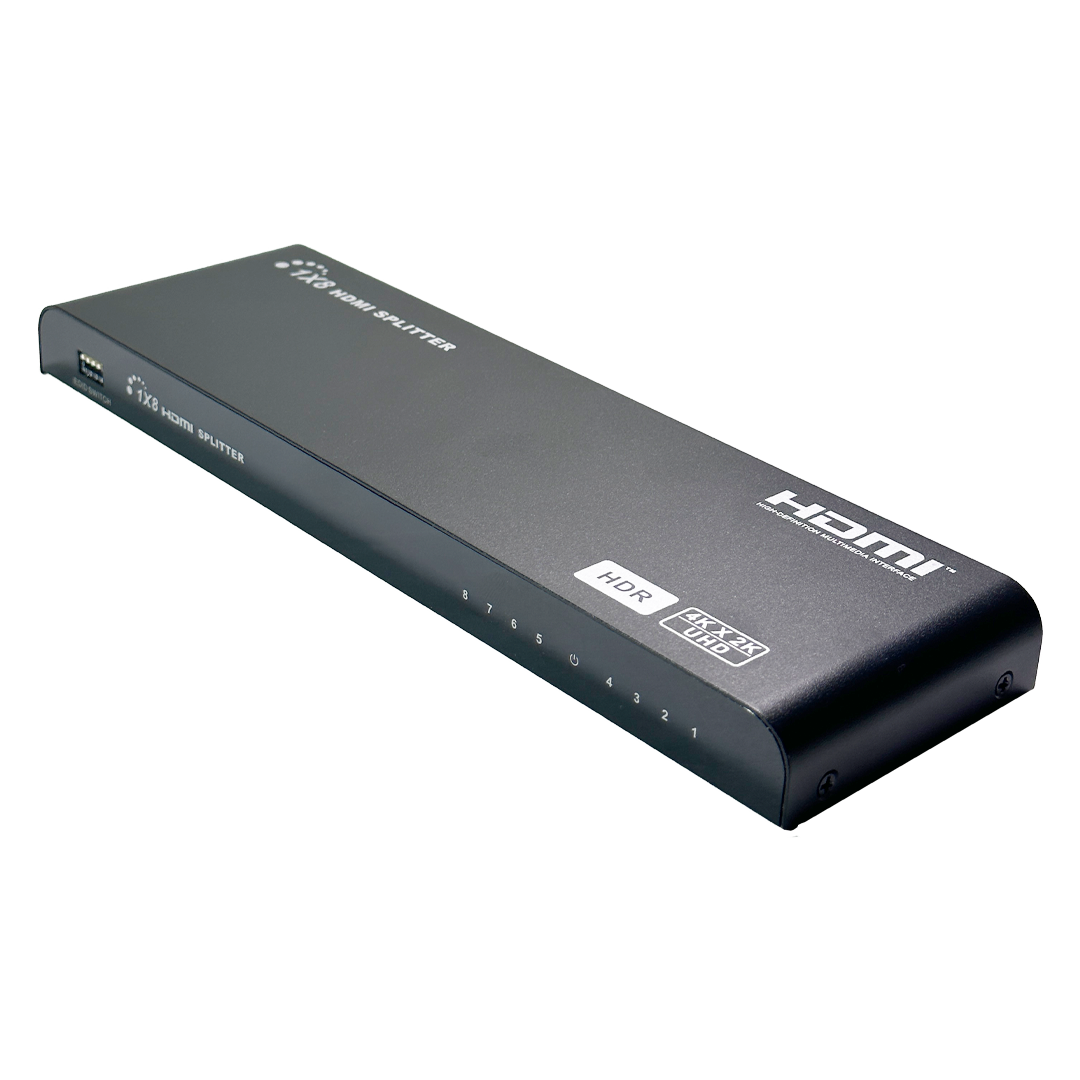 1x8 HDMI Splitter, 4Kx2K@60Hz, EDID, HDCP 2.2, YUV 4:4:4 – Generic – Video Boxes (photo 2)