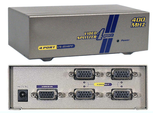 4-Port VGA Video Splitter - 2048x1536 – Generic – Video Boxes