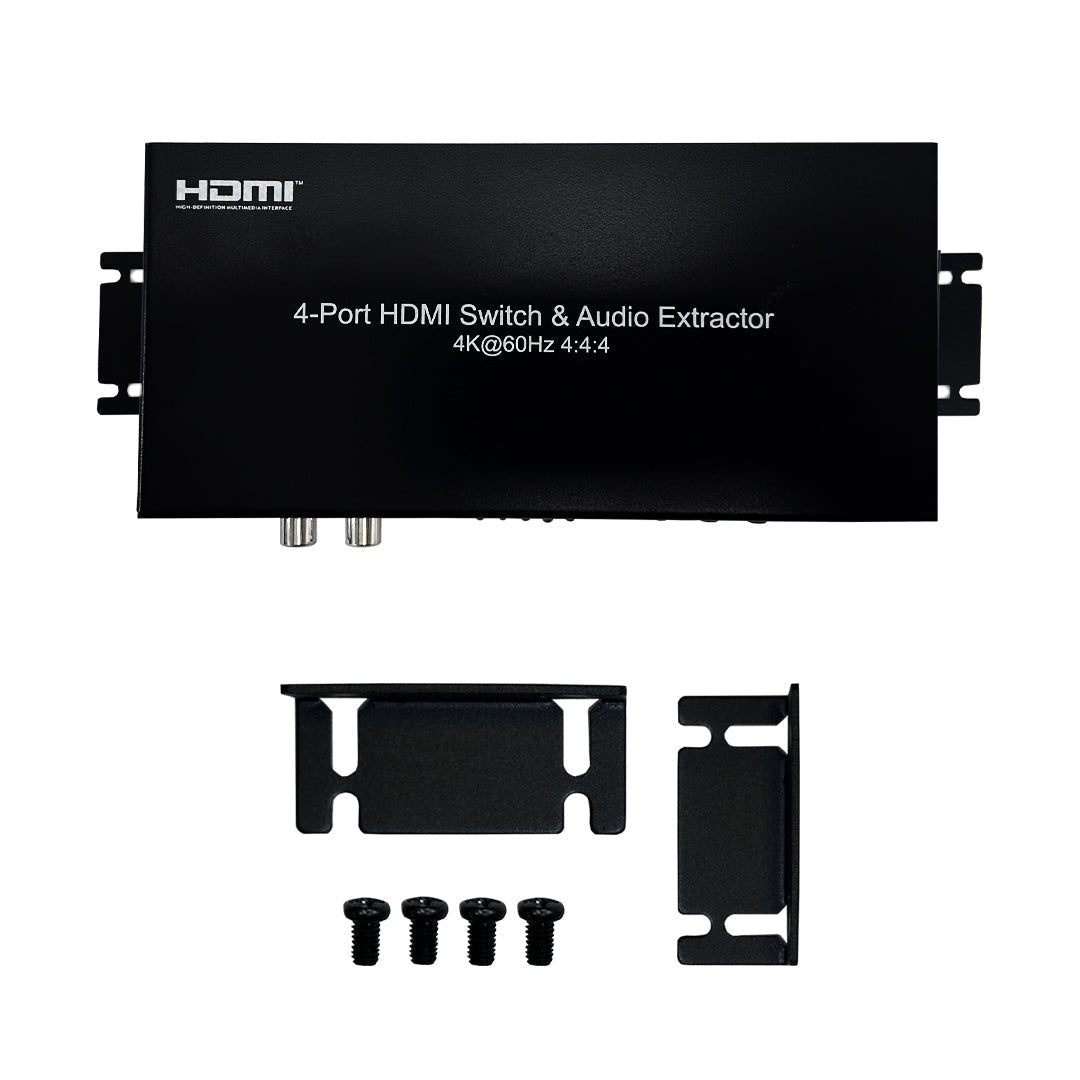 4-Port HDMI Switch 4Kx2K@60Hz - HDMI 2.0 -YUV4:4:4 -ARC CEC HDR - IR Control – Generic – Video Boxes (photo 4)