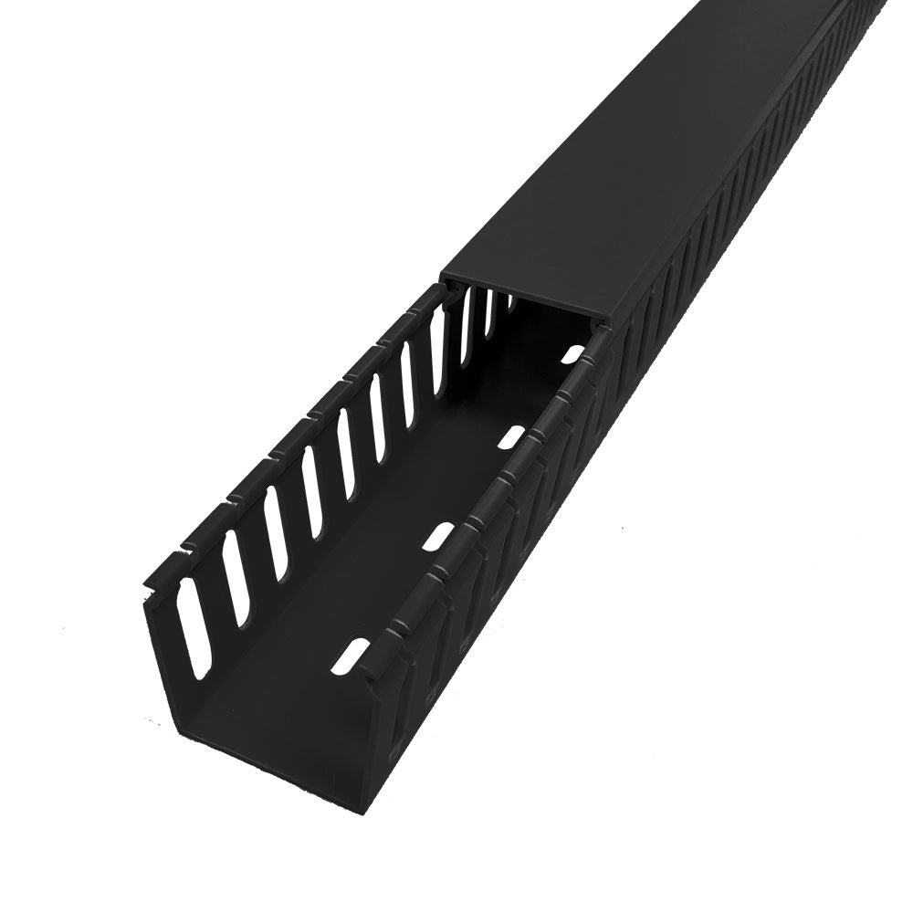 6ft Plastic Wiring Duct with Cover 2x2 – Generic
