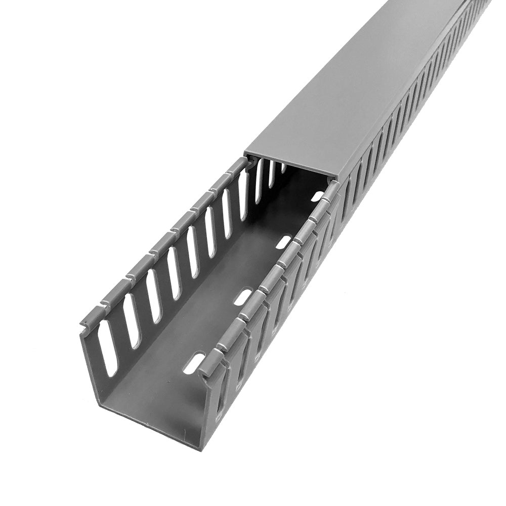 6ft Plastic Wiring Duct with Cover 2x2 – Generic (photo 4)